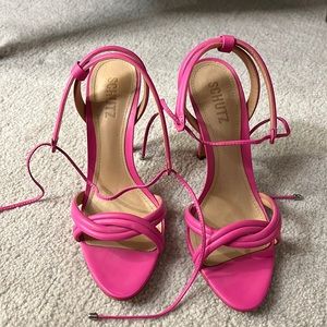 Schutz pink heels